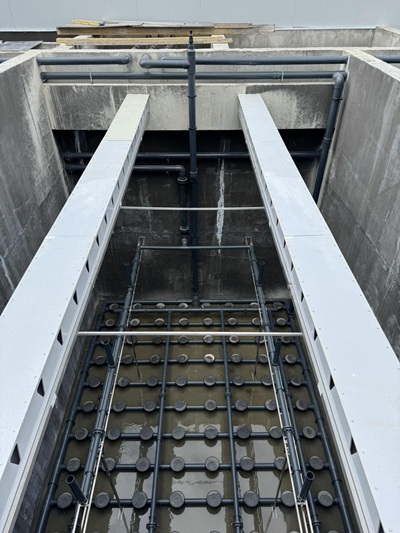 Portfolio Constraction wastewater treatment plant